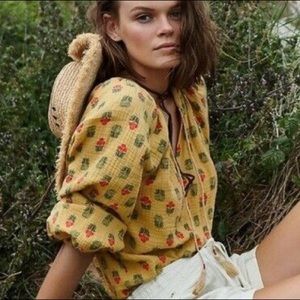 Anthropologie Peasant Blouse